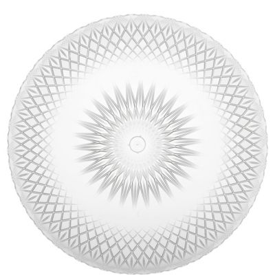 Deviled Clear Plastic Holds 15 Eggs (Crystal-Cut Design, BPA