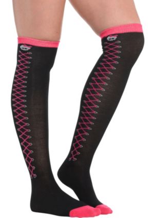 monster high knee high socks