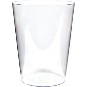 cylinder plastic container clear