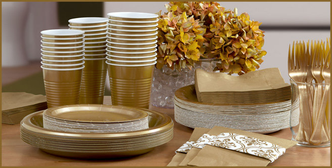 gold tableware striking and elegant our gold tableware comes with ...