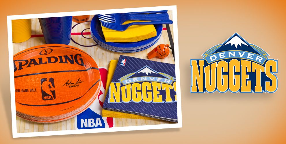 NBA Denver Nuggets Party Supplies Party City