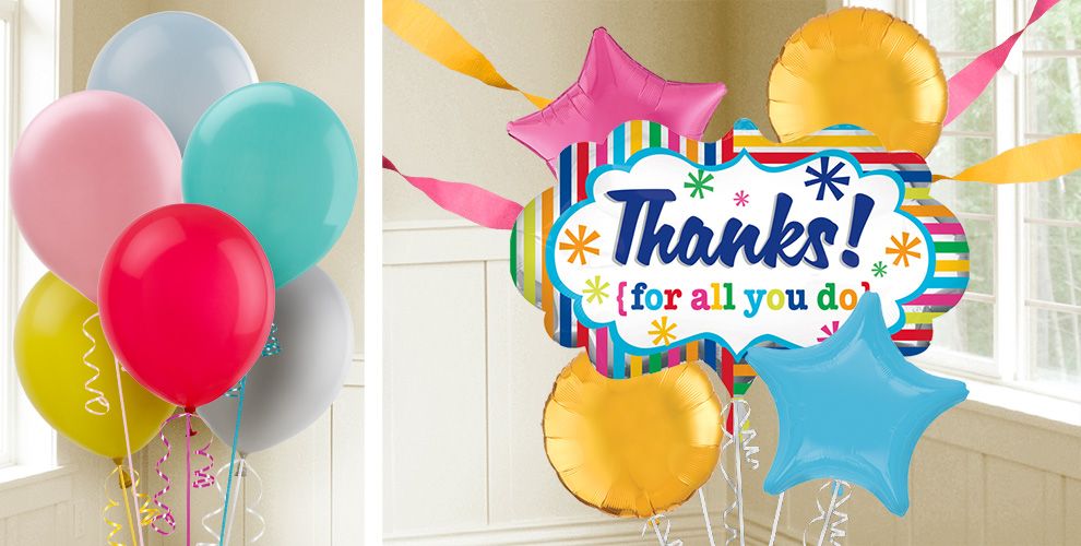 Thank You Balloons Party City