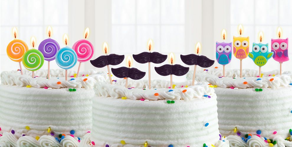 Number & Birthday Candles Party City