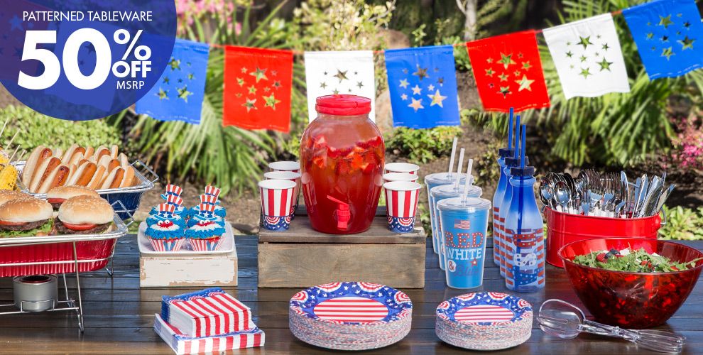 American Pride Patriotic Party Supplies   Party City