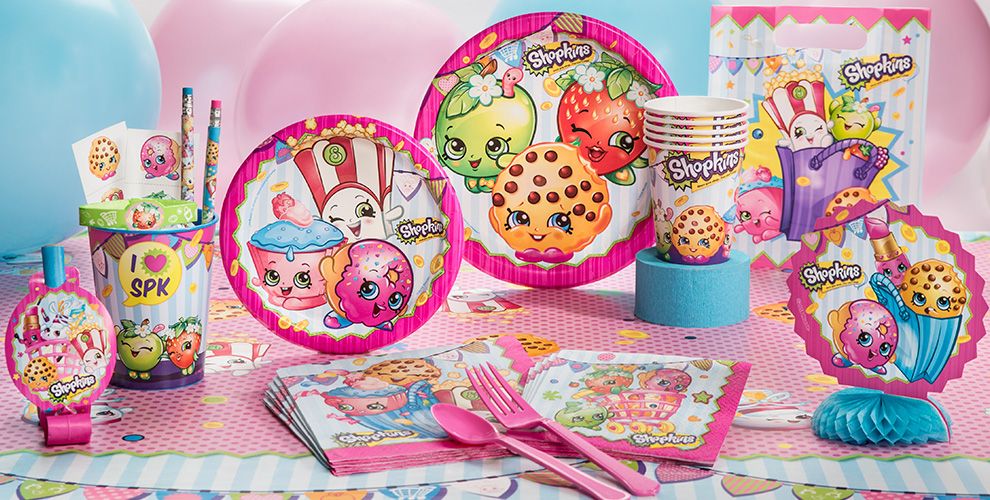 shopkins party stuff