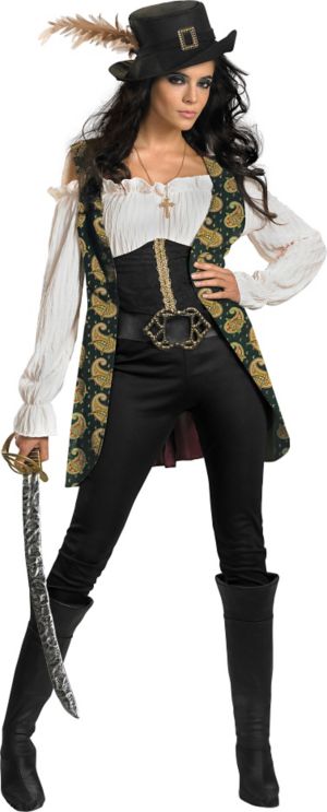 Adult Angelic Costume Deluxe Pirates Of The Caribbean Party City 7283