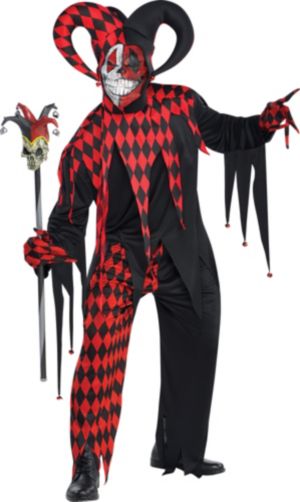 Adult Krazed Jester Costume Party City