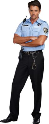 Adult Hugh B. Guilty Prison Guard Costume - Party City