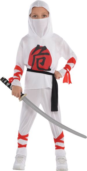 white ninja costume party city