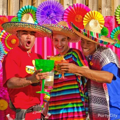 Mexican Party Giant Drinkware Ideas - Party City