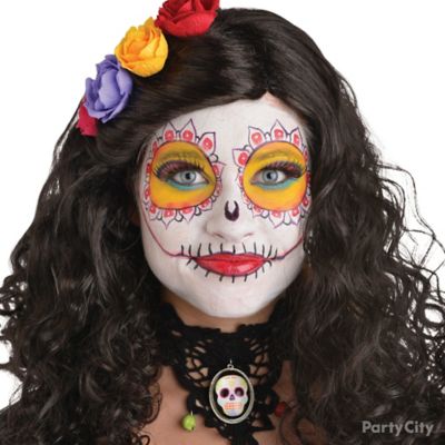 Halloween Make Up Tutorial Italiano Day of the Dead Sugar Skull Makeup How To