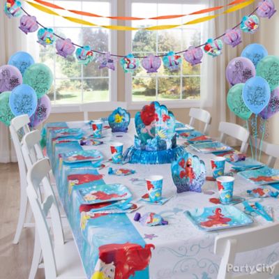 Little Mermaid Essential Decorations Idea - Party City