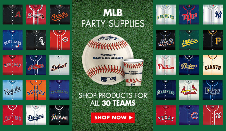 MLB Party Supplies