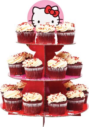 Wilton Hello Kitty Cupcake Stand 11 3/4in x 15 1/2in - Party City