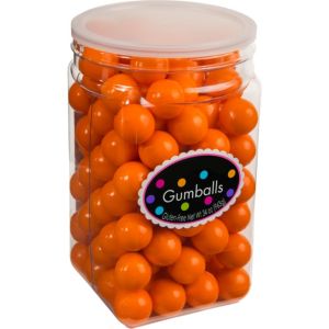 Orange Gumballs 115pc - Party City