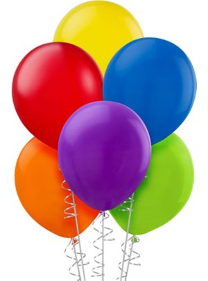 Assorted Color Balloons 20ct - Party City