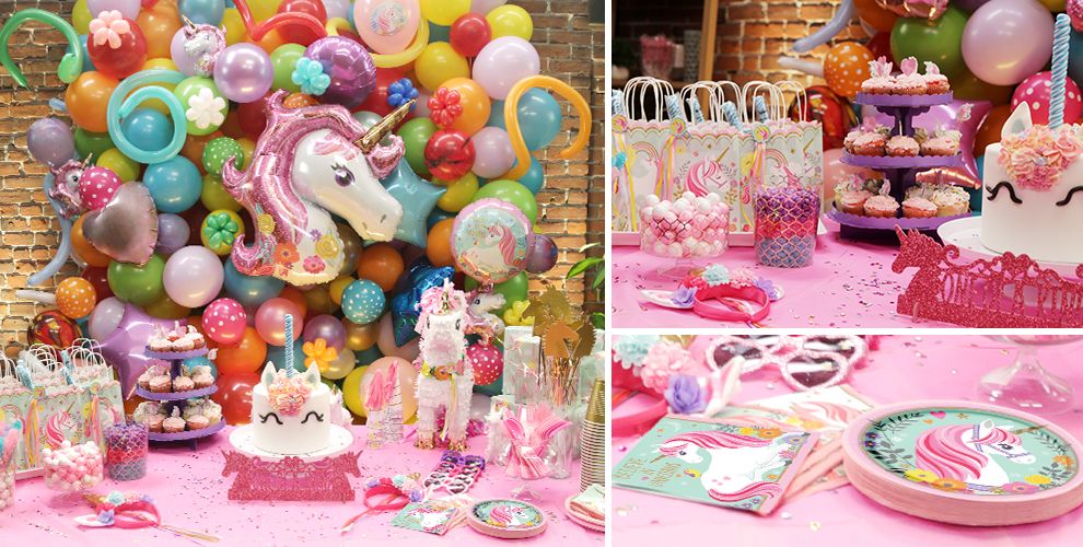 Magical Unicorn  Party  Supplies  Unicorn  Birthday  Party  