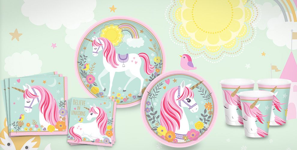 Magical Unicorn  Party  Supplies  Unicorn  Birthday  Party  