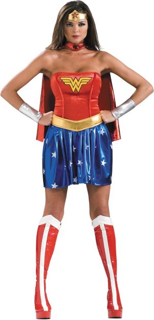 Deluxe Wonder Woman Costume for Adults - Party City