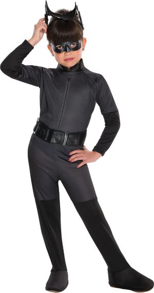 Little Girls The Dark Knight Rises Catwoman Costume - Party City