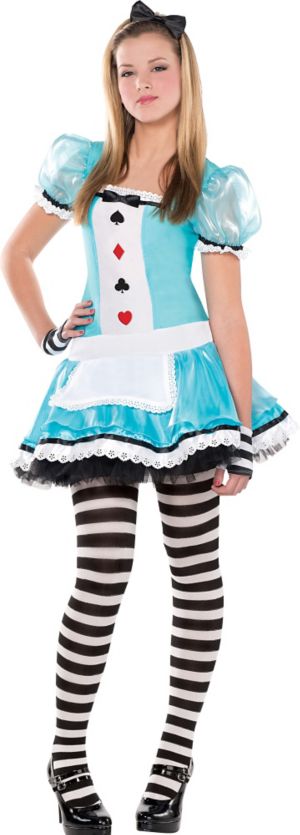Teen Girls Clever Alice Costume - Party City