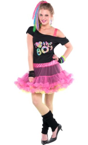 Adult 80s Valley Girl Costume Deluxe - Party City