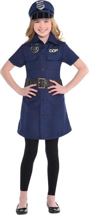Girls Cop Costume - Party City
