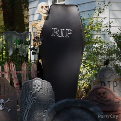 Halloween Skeleton and Coffin Idea - Party City