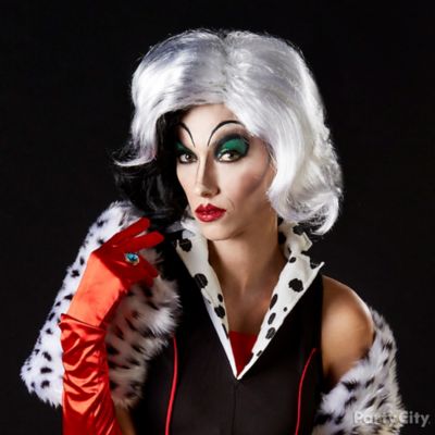 Cruella de Vil Makeup How To - Halloween Makeup and Hair How To's ...
