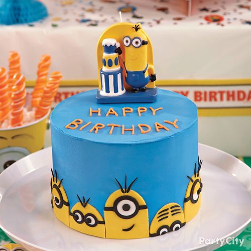 Despicable Me Minions Cake How To Party City