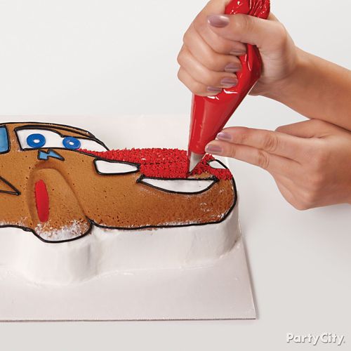 Cover main car area with stars