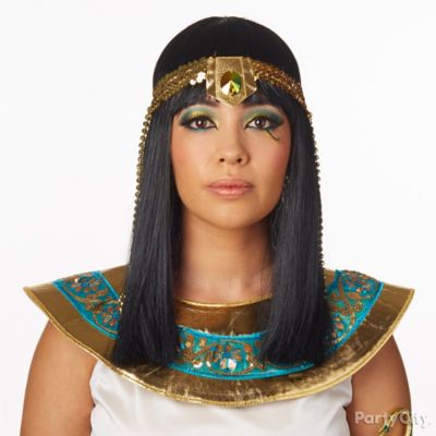 cleopatra costume hair