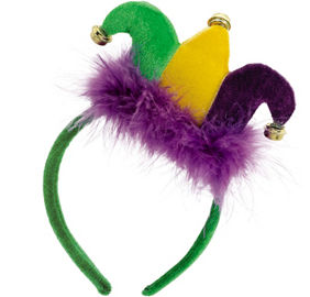 Mardi Gras Jester Headband