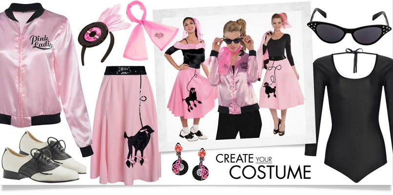50s Costumes - Sock Hop Costumes, Poodle Skirts & Car Hop Costumes ...